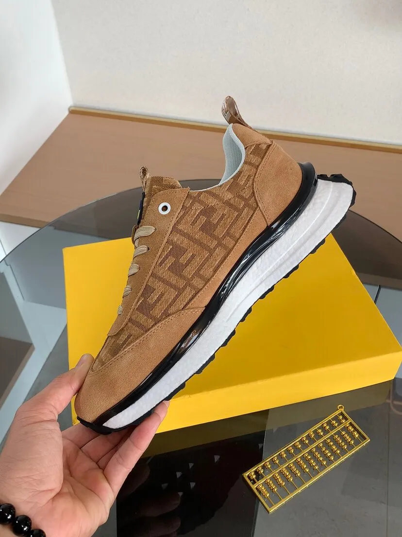 Factory price 442 (fendi) New style casual 👊🏻 upper 🇮🇹 imported cowhide fabric 🇩🇪 lining imported breathable mesh lining. The original outsole is molded to reflect the identity of every man, and the upper foot is stable and elegant🚶🏻🚶🏻High-end customized original version📯No matter the wind or rain, the shoe last remains unchanged and can withstand the verification of time🔍️,🔵 Size: 38-44